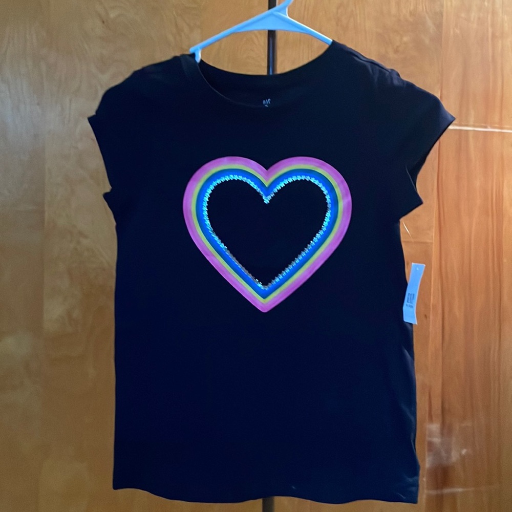 Girls cap sleeve t-shirt